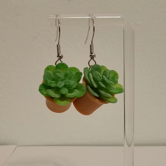 Succulent Earring NIP - Picture 2 of 4